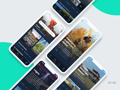 Explore Nigeria dailyui nigeria travel travel app ui design