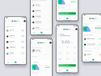 Payment wallet dailyui finance finance app nigeria payments product design uiux