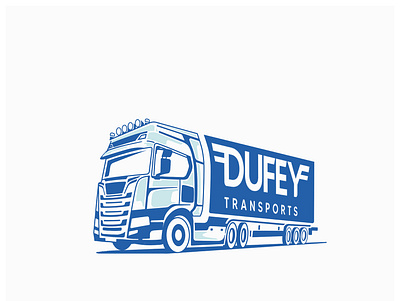 Dufey Transport adobe ilustrator design design graphic graphic design illustration illustrator logo