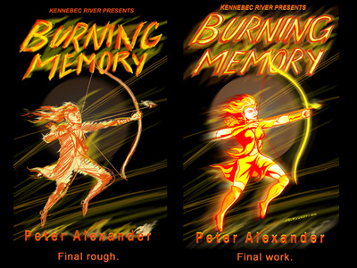 Burning Memory E Book Cover