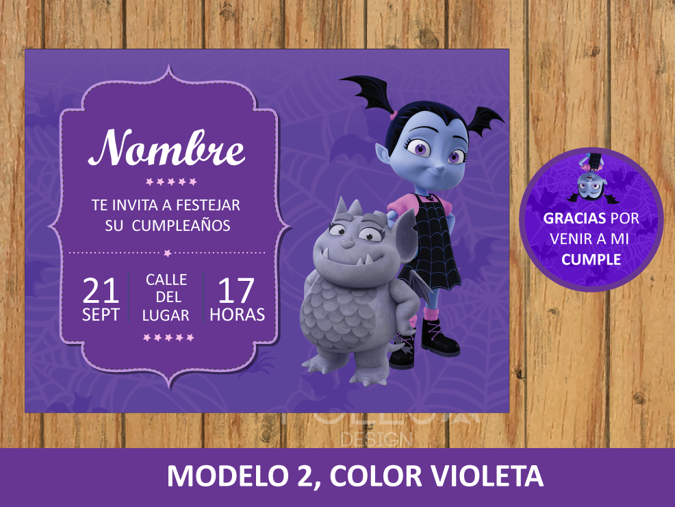 Download Vampirina, model 2 by Nazarena Diaz on Dribbble