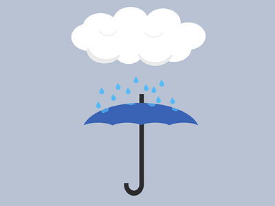 Umbrella design illustator minimal ui ui ux design ux ux design