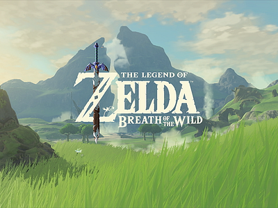 Animated Logo for The Legend of Zelda: Breath of the Wild