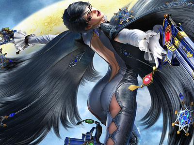 Bayonetta 2, The Legend Returns Trailer branding design logo motion animation motion graphics nintendo typography