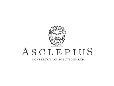asclepius logo illustraion illustrator logos