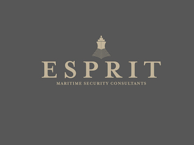 Esprit Maritime Consultants illustrator logo