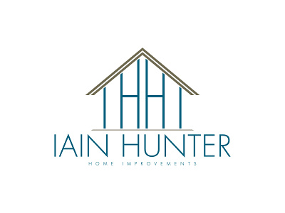 IH Home Improvement illustrator logo logo design logodesign