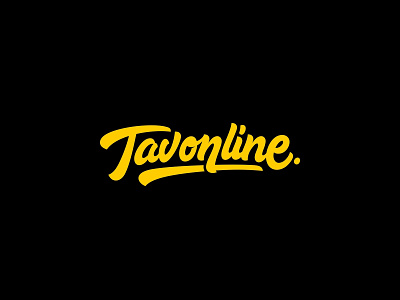 Tavonline Logotype branding lettermark logo logotype