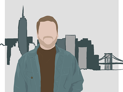 Portrait Illustration adobe fresco illustration new york city portrait