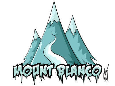 Daily Logo Challenge - Day 8 - Ski Hill