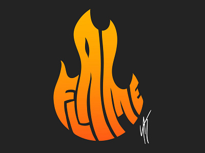 Daily Logo Challenge - Day 10 - Flame Logo