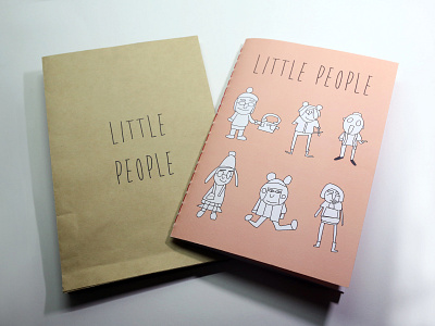 Book Arts 2 - autistic children - little people book arts illustration
