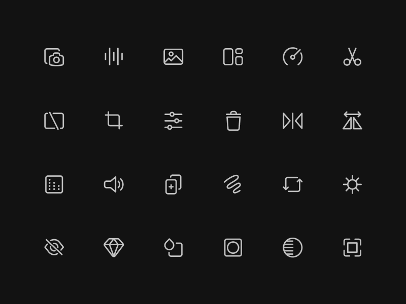 Editing Icons by Jacob Rhoades on Dribbble