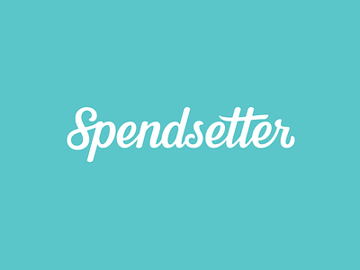 Spendsetter Logotype custom lettering logo logotype type typography