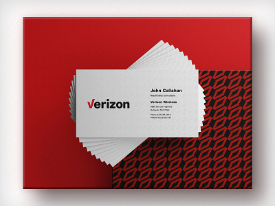 Verizon Business Card Design