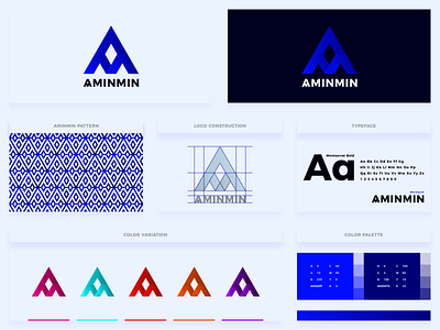 aminmin Brand Identity best logo brand identity branding design designer flat illustration logo minimal redesign concept