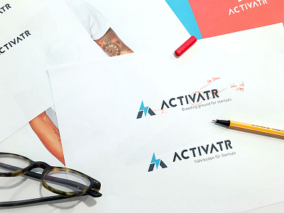Activatr Branding activatr branding lightning logo thunder