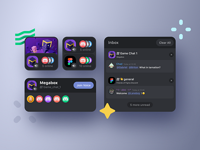 iOS14 widgets for Discord