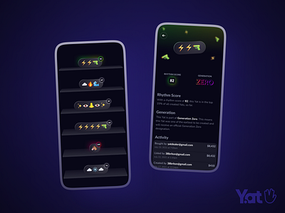 Yat app concept android android app app clean design emoji ios madewithfigma ui ux uxdesign web zero