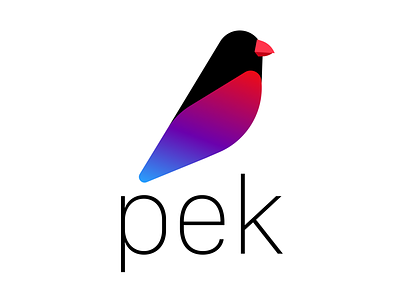 pek animal animallogo bird birdlogo flight fly icon logo logodesign logodesigner pec peck symbol ux