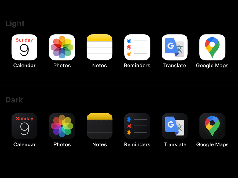 If The Icons Got Dark Modes Too By Briton Baker On Dribbble