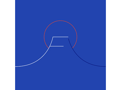 F is for Fujisan ~ A–Z of Japan design illustration lettering type type design typography vector