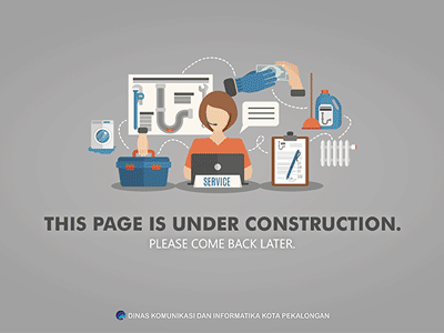 404 404 design flat home homepage illustration kominfo minimal ui underconstruction ux vector web