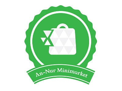 Annur Mini Market Logo Design annur branding illustration logo minimarket storelogo vector