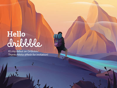 Hello dribbble