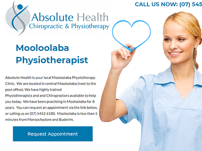 Absolute Health Wordpress website project