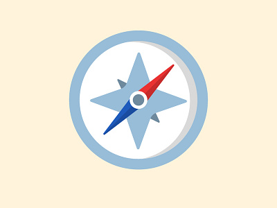 Compass compass design direction flat flat design icon illustration logo outdoors ui vector