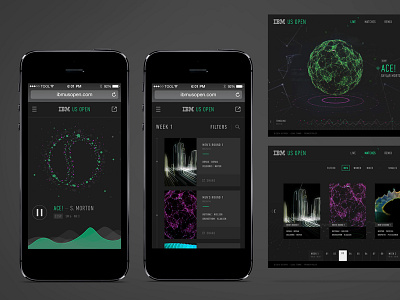 Mobile Generative Data Exploration dynamic mobile responsive sound webgl