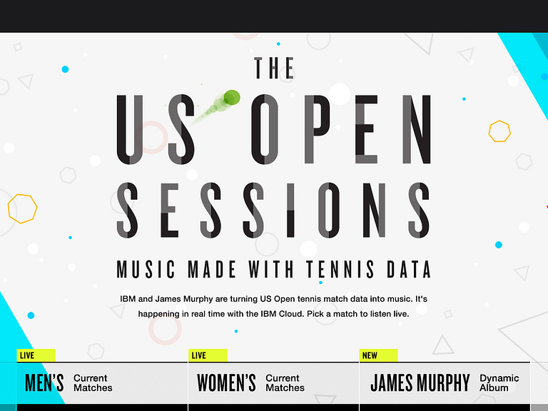 US Open Sessions by Michael Sevilla on Dribbble