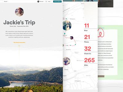 Airbnb Trip airbnb design italy map travel trip ui ux website