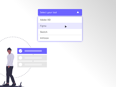 Daily UI 027 - DropDown 027 adobe daily design dropdown figma icon illustration invision mobile phone select sketch ui ux vector web xd