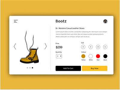 Daily UI 033 - Customize Product 033 customize product daily design ecommerce figma shoes shopping ui ux web