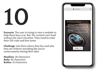 Daily UX Writing Challenge : Day 10 challenge design figma location mobile name phone ui ux writing