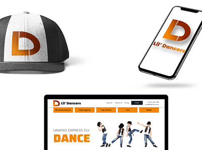 Lil' Dancers - Website Design dance design figma phone ui ux website