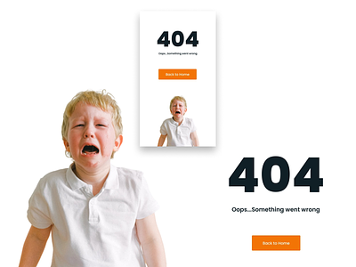 404 Page dance desktop design figma phone ui ux