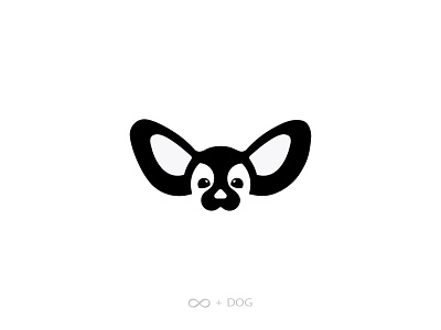 logo Dog INFINITI branding design dog illustration infiniti logo vector