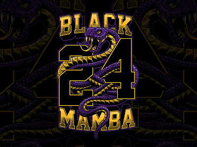 mamba mentality 24 accessory ball basketball clip design game isolated kobe lay up legendary mamba paper clips play professional shadow snake stuff swirling symbol