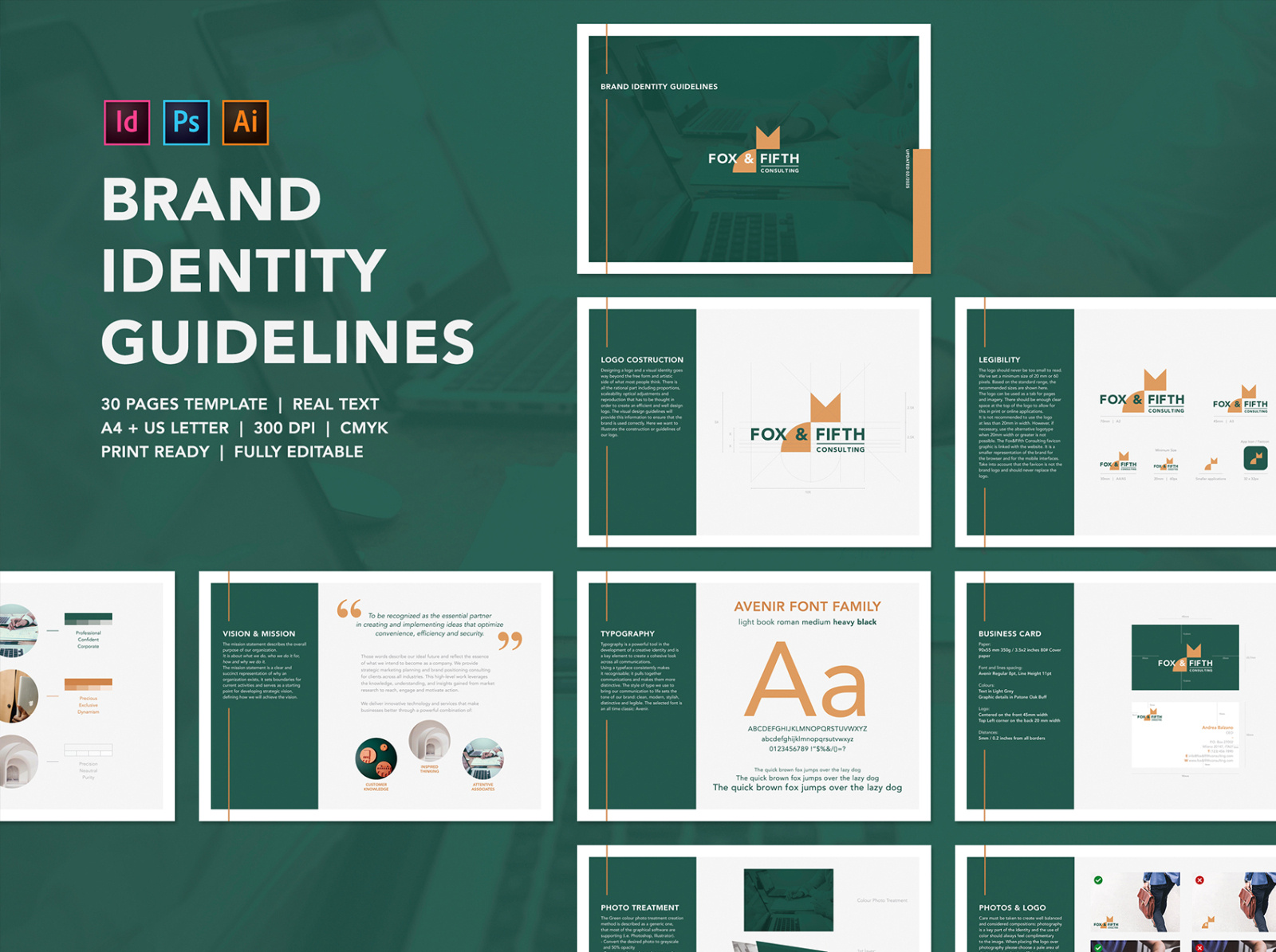 Brand Identity Guidelines Template By Andre28 On Dribbble