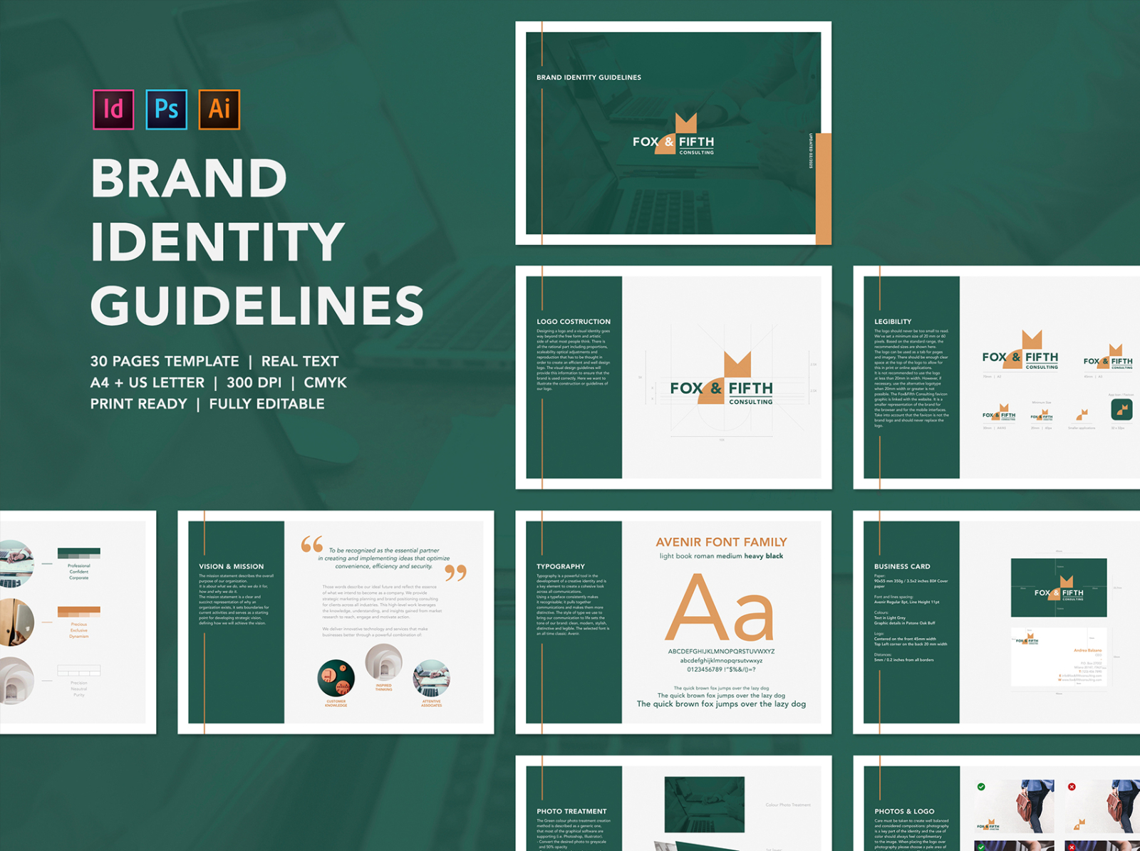 Brand Identity Guidelines Template by Andre28 on Dribbble