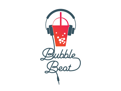 Bubble Beat beat brand brand design brand identity branding bubble tea concept design graphic logo logo design logo designer logo mark naming proposal
