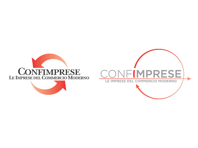 Confimprese Logo Restyling brand brand design brand identity branding design design process graphic logo logo design logotype restyling