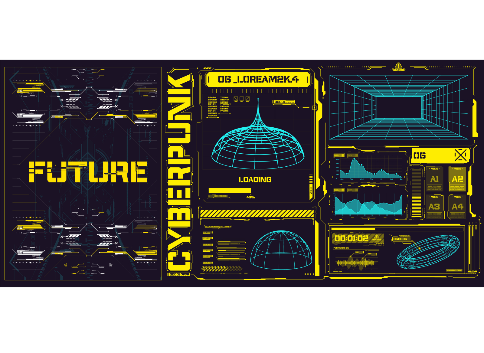 Cyberpunk hud elements for after effects torrent фото 80