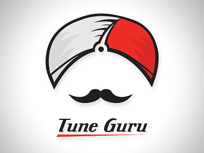 Tune Guru car guru indian logo mechanic punjabi shop speed speedometer tune turban