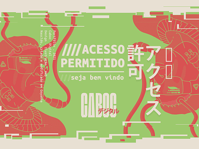 Caboc - access allowed anime brazil caboblinho cyberpunk futurist illustration indian native