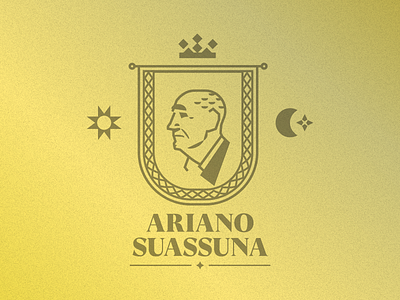 Ariano Suassuna brand branding brazil illustration logo mikoko pernambuco vector