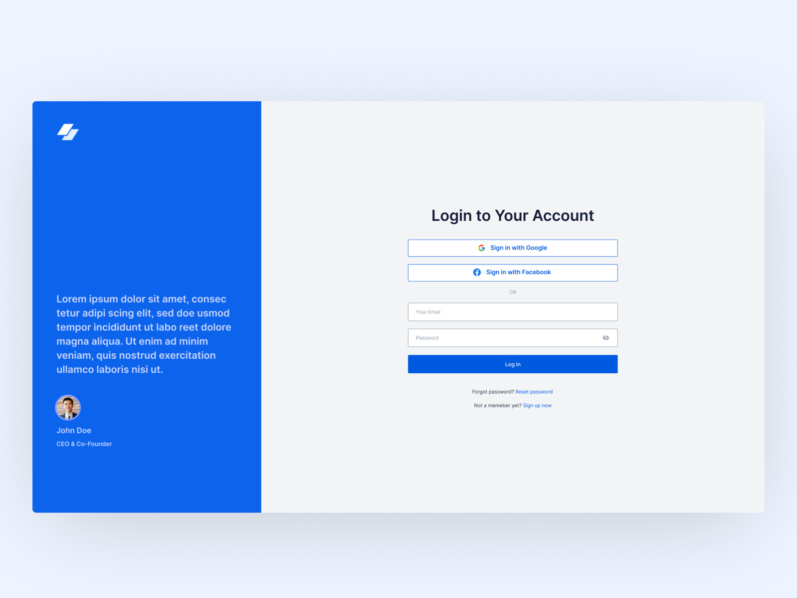 User Login Screen Design by Rishabh Maindargi on Dribbble